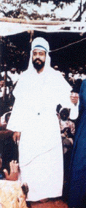Maitreya, as he appeared in Nairobi, Kenya in June 1988